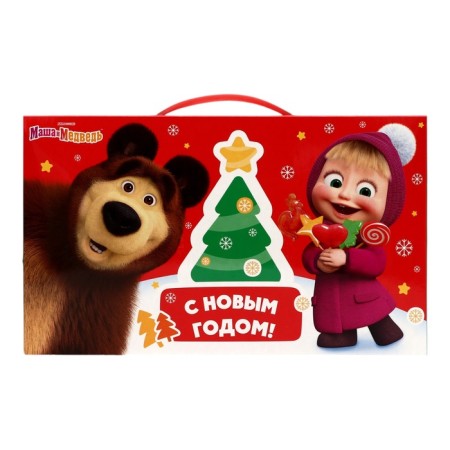 New Year. Gift set of sweets "Masha and the Bear", 750 g-2