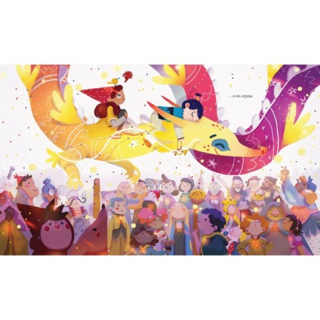 A fairy tale about a dragon flame. Blue Beatrice-2