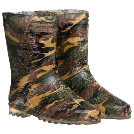 Men's boots S-10RU, PVC, insulated, camouflage mix, size 40 (255)-3