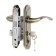 Cut Lockland RD001, with a pen, 3 keys, bronze color