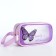 Lightning cosmetic bag, lilac color