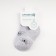 Socks children's baby I am "Coals", gray color, 8-10 cm