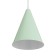Lamp Bayerlux "Conus" 1x40W E14 green 16x16x20cm