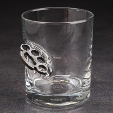 A glass 