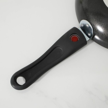 Forever pan, d = 18 cm, removable handle, glass cover, anti -stick coating, color gray color-4