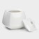 Porcelain sugar tower with a Wilmax ilona lid, 340 ml, white color