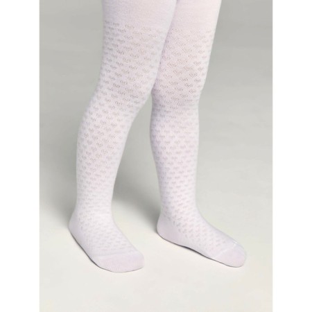 Pantyhose children's cotton CONTE KIDS TIP-Top, height 92-98 cm, white color-5