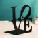 Holder-stand for the books "Love" Black, 1pc