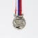 Prize medal 192 diam 4 cm. 2 place. Color ser. With a ribbon