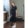 Female dress w.w.f.h., size 54, black color