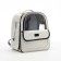 A backpack-carrier for cats and dogs, 30 x 40 x 25 cm, white