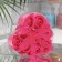 Soap roses, fuchsia, set of 9 pcs.