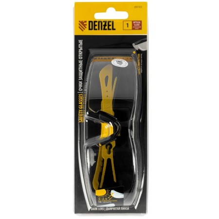 Protective glasses Denzel 89193, open, polycarbonate, smoky lens, 2x comp. hugs-5