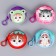 Kid cat wallet "kitty", plush, color mix