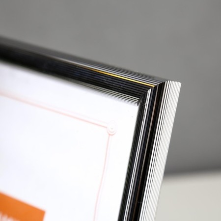 Photo frame plastic 15x21 cm 177 silver-2