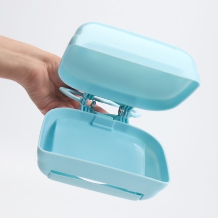A scoop for cleaning dogs with packet pocket pockets, 16 cm x 10 cm, blue 7333737-4