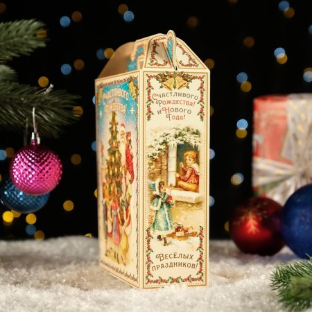 Gift Folding Box "Light Christmas" 17 x 7 x 25.5 cm-1
