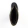 Women's boots with insulation, size 38, black color, PVC