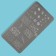 Stamping plate Metal "Cosmos", 12 × 6 cm