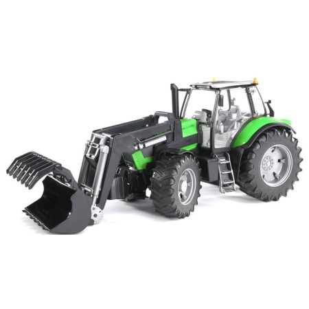 Game set of Deutz Agrotron X720 tractor with a loader-2