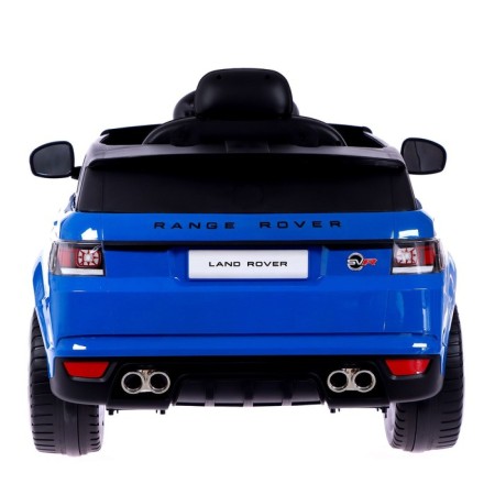 Range Rover Sport SVR electric car, blue color-5