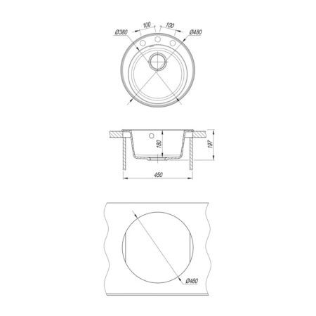 Dr.gans Smart “Pion-480” pione-480 kitchen washing.-1