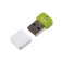 Flash drive Mirex Arton Green, 32 GB, USB2.0, th Up 25 MB/s, PBU up to 15 Mb/s, white-green