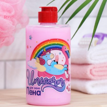 Unicorn Bubble Gum bath foam, 460 ml