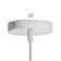 Lamp Bayerlux 1666/1wt E27 40W white 13x13x21 cm
