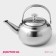 Gretel stainless steel kettle, 800 ml, metal sieve, chrome -colored color