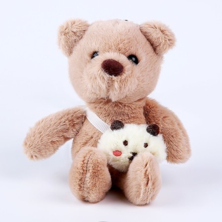 Soft toy "Bear", 11 cm, Mix color-4