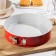 A set of baking forms “Fleuri. Circle ”, 3 subjects: D = 18/23/26 cm, removable bottom, with ceramic coating, mixing color