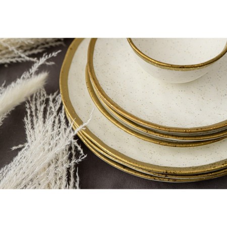 Porcelain dining porcelain Magistro poursephona, d = 27 cm, beige color-8