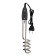 Luazon lek 12, 1000 watts electric boiler, spiral spring, 25x4.5 cm, 220 V, black