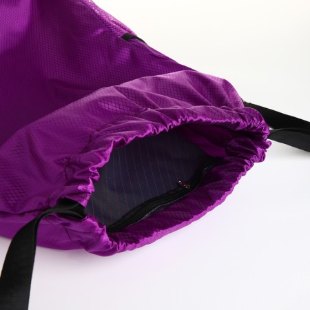 Bag for shoes large on screed, purple color-4