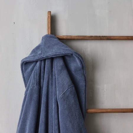 Tainted female bathrobe SL Home: Basic "Riviera", size L, 100% cotton, 420 g/m2-6