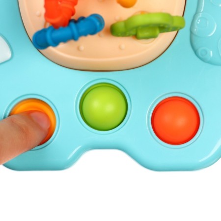 Sensory toy-gut for babies "Elephant", rodents, Montessori, Kroshka Me-6
