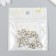 Decor for creativity Metal "Dinosaurus" silver 1.7x1 cm