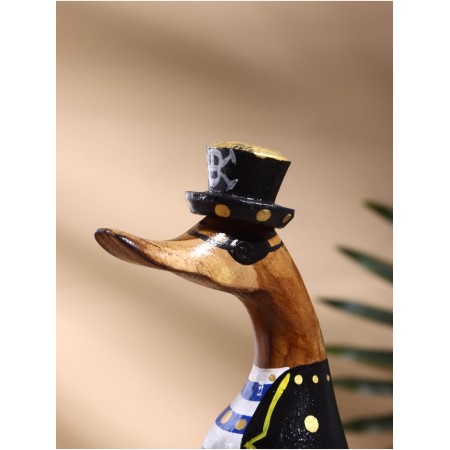 Souvenir "Duck Pirate" tree 13x9x27 cm-3