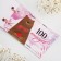 Check Book of desires "I love you", 10 x 6 cm