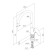 MILARDO RORA RORBL0JM05 kitchen mixer, 222 mm pouring, black matte