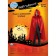 Carnival cloak with a hood, length 120 cm, red color