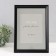Photo frame Plastic "Gala" 21x30 cm, black (plastic screen)