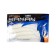 The Yaman Pro Sharky Shad, 9.5 cm, color #01-white, packaging 5 pcs.