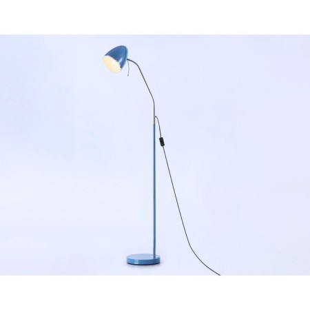 Floor lamp with a switch on the wire Ambrella Light, Floor, TR97691, E27, Blue color-1