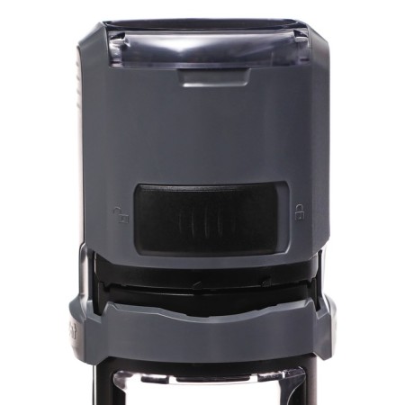 Equipment for round printing Automatic Trodat Printy 4642, diameter 42 mm, with a lid, casing gray-4