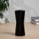 VAZA Ceramics Table "Thiago" Vitk, D-4.5cm, 16x7 cm, black