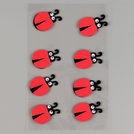 A set of stickers from EVA "God's ladybug", 8 pcs.-2