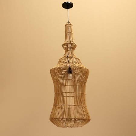 Ceiling Lamp from the rattan "Vahau", 1 × 120 W, E27, 35 × 35 × 90 cm-1