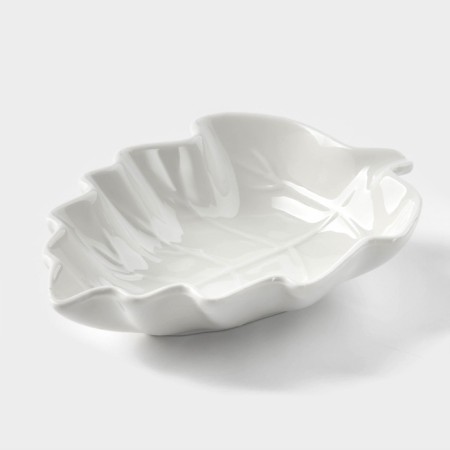 Ceramic “Listenik”, 14 × 10 × 3 cm, white color-1